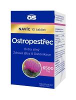 GS Ostropestřec 6500 mg, 60 + 10 tablet