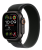 APPLE Watch Ultra 2 (2024) 49mm, Černý titan s černým trailovým tahem M/L