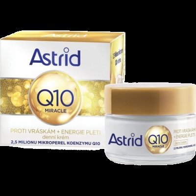 ASTRID Q10 Miracle Denní krém proti vráskám s UV filtry 50 ml