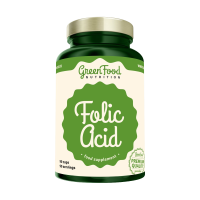 GREENFOOD NUTRITION Folic Acid 90 kapslí