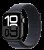 APPLE Watch Series 10 Cellular 46mm Klavírně černý hliník s inkoustovým provlékacím řemínkem
