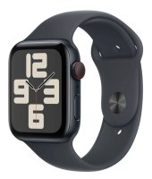 APPLE Watch SE GPS + Cellular 44mm Midnight Aluminium Case with Midnight Sport Band - M/L