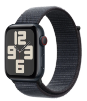 APPLE Watch SE GPS + Cellular 44mm Midnight Aluminium Case with Ink Sport Loop