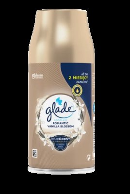 GLADE Romantic Vanilla Blossom, Automatický osvěžovač vzduchu - náhradní náplň 269 ml