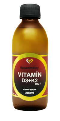 ZDRAVÝ SVET Liposomální Vitamin D3 + K2 200 ml