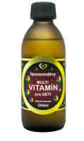 ZDRAVÝ SVET Lipozomálny Multivitamín pre deti 200 ml