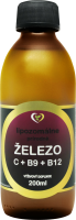 ZDRAVÝ SVET Lipozomálne ŽELEZO 200 ml