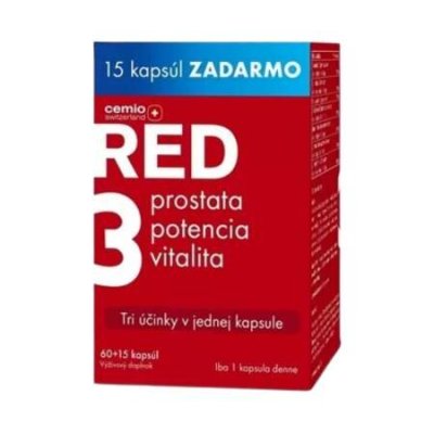 CEMIO RED3 60+15 zadarmo CEMIO RED3 60+15 zadarmo