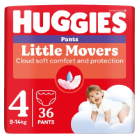 HUGGIES Little Movers Pants 4 36 ks