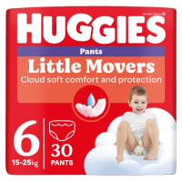 HUGGIES Little Movers Pants 6 30 ks