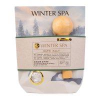 ACCENTRA Sůl do koupele Winter spa v dárkovém sáčku vč. dřevěné lžičky 150 g