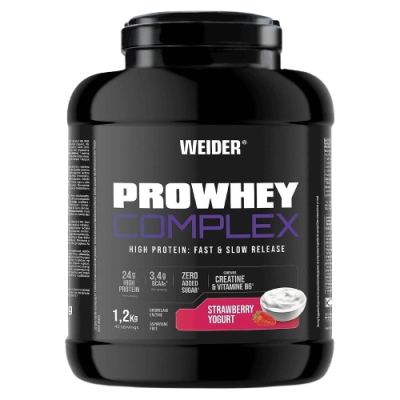 WEIDER Prowhey Complex, syrovátkový koncentrát s micelárním kaseinem a kreatinem 1.2 kg WEIDER Prowhey Complex, syrovátkový koncentrát s micelárním kaseinem a kreatinem 1.2 kg