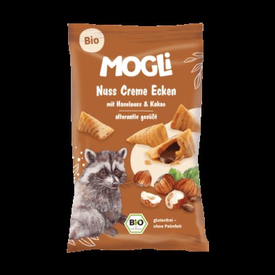 MOGLI BIO plněné lískooříškové taštičky 30 g