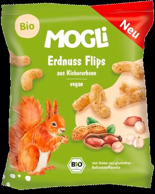 MOGLI BIO arašídové křupky 30 g