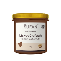 ŠUFAN Lískový ořech s tmavou čokoládou 330 g