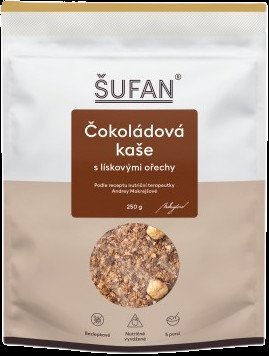 ŠUFAN Čokoládová kaše s lískovými ořechy 250 g