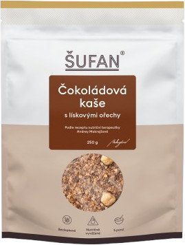 ŠUFAN Čokoládová kaše s lískovými ořechy 250 g