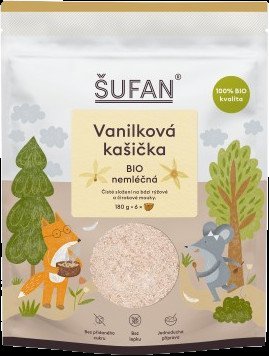 ŠUFAN Vanilková kašička BIO nemléčná 180 g