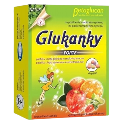 BETAGLUCAN Natures glukanky forte 30 pastilek