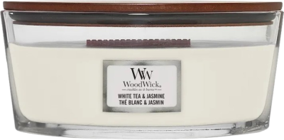 WOODWICK vonná svíčka Loď White Tea & Jasmin 453.6 g