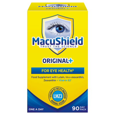 MACUSHIELD Original+ s vitamínem B2 90 kapslí