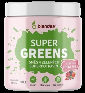 BLENDEA Super Greens lesní směs 90 g BLENDEA Super Greens lesní směs 90 g