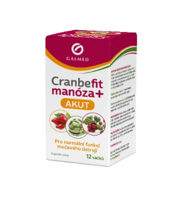 GALMED Cranbefit manóza+ AKUT 12 sáčků