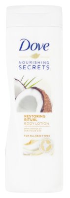 DOVE Tělové mléko Restoring Coconut Oil & Almond Milk 400 ml