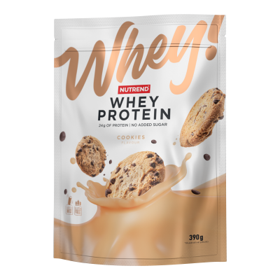 NUTREND Whey Protein, cookies 390 g
