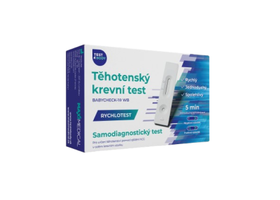 TEST4BODY Rychlotest Těhotenský krevní test