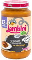 LAMBINI BIO Demeter příkrm špagety Bolognese 250 g