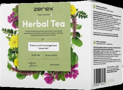 ZEREX čaj Potencia a povzbudenie bylinná zmes sypaná 50 g