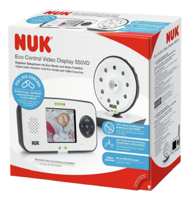 NUK Eco Control Video Display 550VD