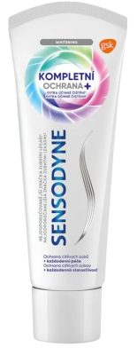 SENSODYNE Kompletní Ochrana+ Whitening Zubní pasta pro citlivé zuby 75 ml