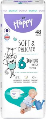 BELLA Baby Happy Soft&Delicate Junior Extra 48 ks