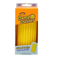 SCRUB DADDY Damp Duster, Houbička na utírání prachu žlutá