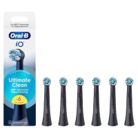 ORAL-B iO Series Ultimate Clean kartáčkové hlavy, černé 6 ks