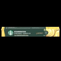 NESTLÉ Starbucks by Nespresso Creamy Vanilla Flavoured Coffee, kávové kapsle 10 ks NESTLÉ Starbucks by Nespresso Creamy Vanilla Flavoured Coffee, kávové kapsle 10 ks