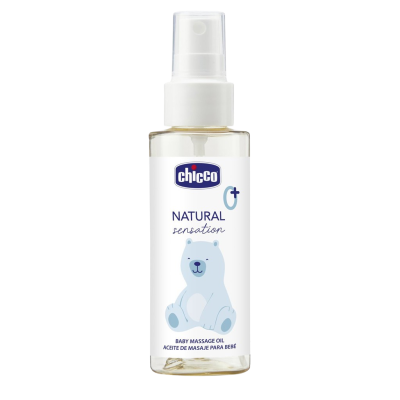 CHICCO Olejíček masážní Natural Sensation, 0m+, 100 ml