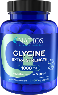 NATIOS Glycine Extra Strength 1000 mg 100 kapslí