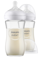 PHILIPS AVENT Láhev Natural Response skleněná 2 x 240 ml