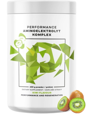 BRAINMAX Performance Amino Electrolytes Complex, EAA + Elektrolyty, Kiwi 600 g BRAINMAX Performance Amino Electrolytes Complex, EAA + Elektrolyty, Kiwi 600 g