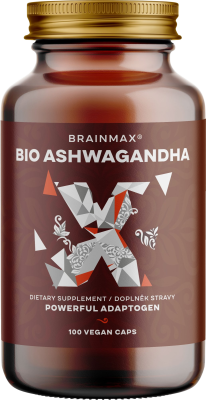 BRAINMAX BIO Ashwagandha 560 mg, 100 kapslí