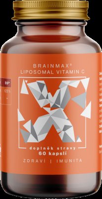 BRAINMAX Liposomal Vitamin C UPGRADE, Lipozomální Vitamín C, 500 mg, rostlinných 60 kapslí BRAINMAX Liposomal Vitamin C UPGRADE, Lipozomální Vitamín C, 500 mg, rostlinných 60 kapslí