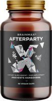 BRAINMAX AFTERPARTY, Bojovník za rána bez těžkých kocovin 80 kapslí BRAINMAX AFTERPARTY, Bojovník za rána bez těžkých kocovin 80 kapslí