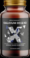 BRAINMAX Vápník s vitamínem D3 & K2 90 kapslí
