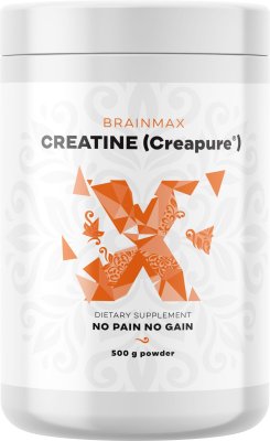 BRAINMAX Creatine (Creapure), Kreatin monohydrát, 500 g