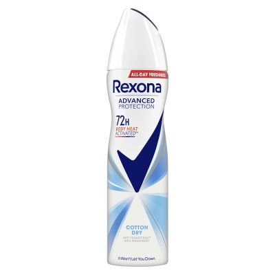 REXONA Advanced Protection antiperspirant sprej Cotton Dry 150 ml