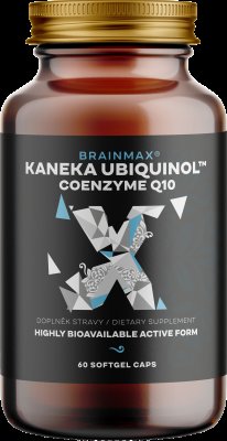 BrainMax Koenzym Q10 Ubiquinol Kaneka 100 60 sofgel kapslí