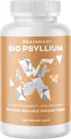BRAINMAX BIO Psyllium 200 kapslí